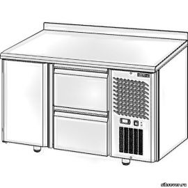 Холодильный стол TM2-02-G